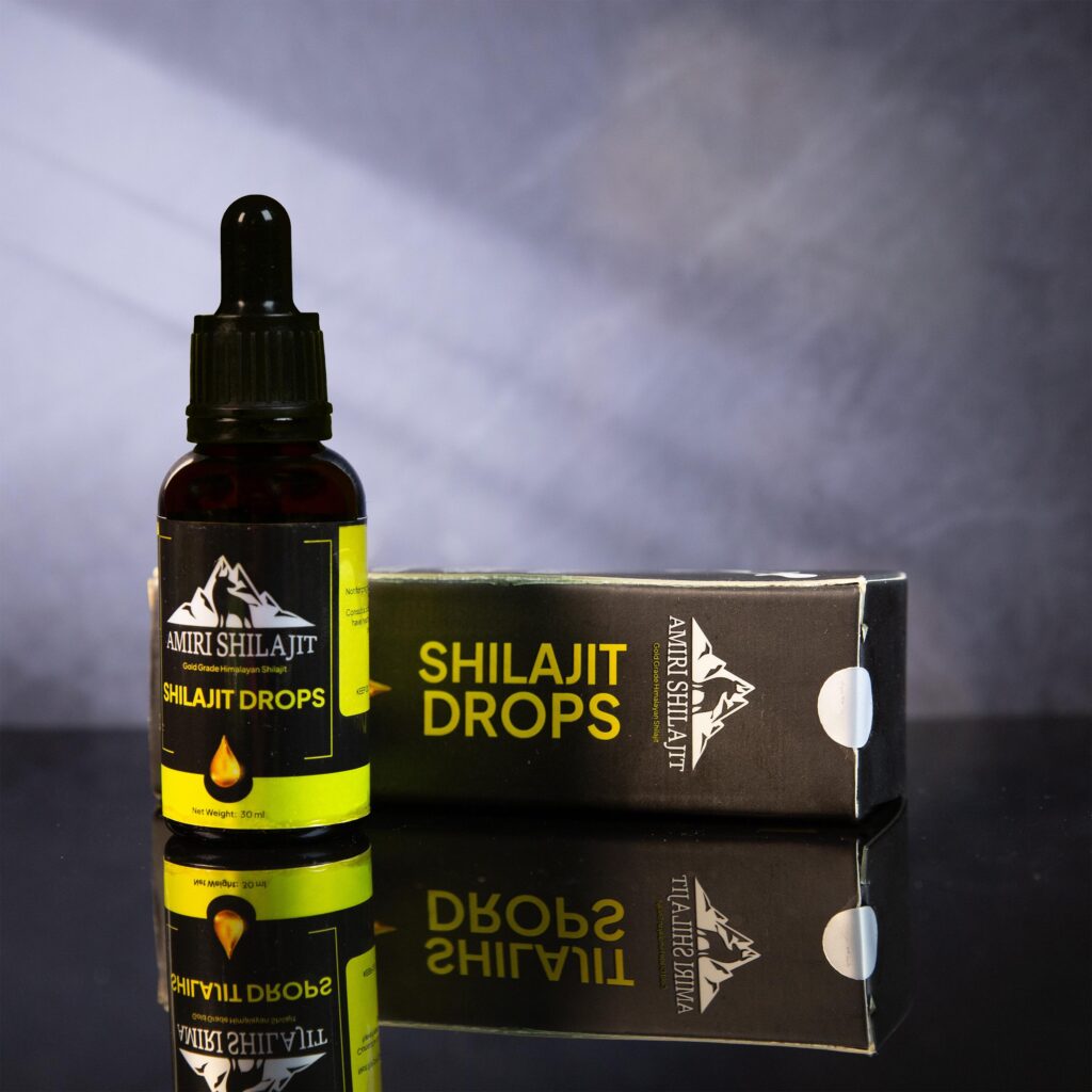 Shilajit drops