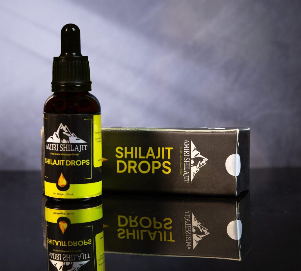 Shilajit drops