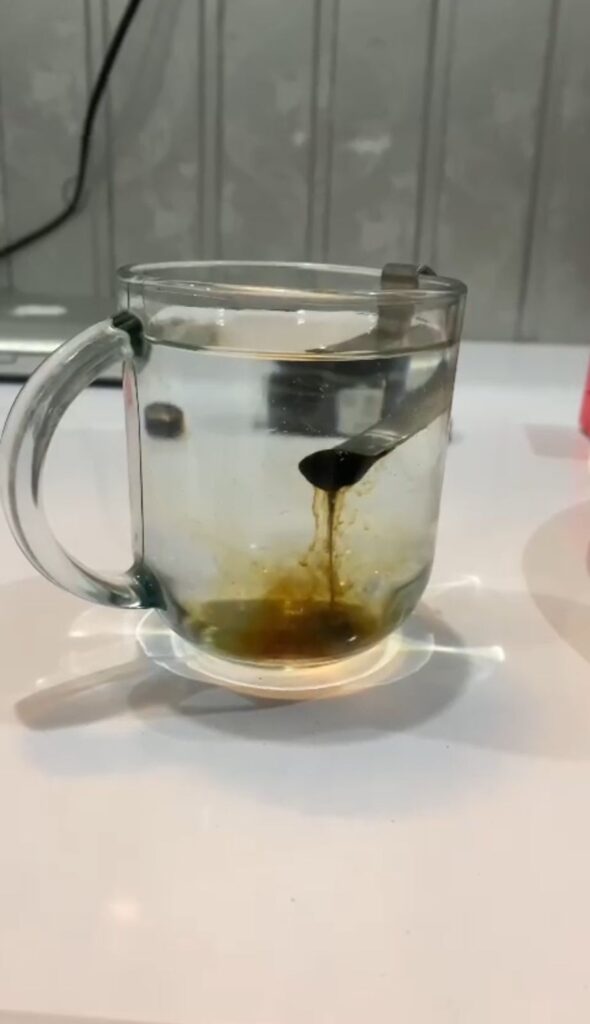 shilajit with water or milk