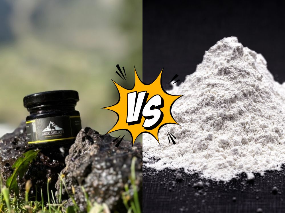 Shilajit and creatine