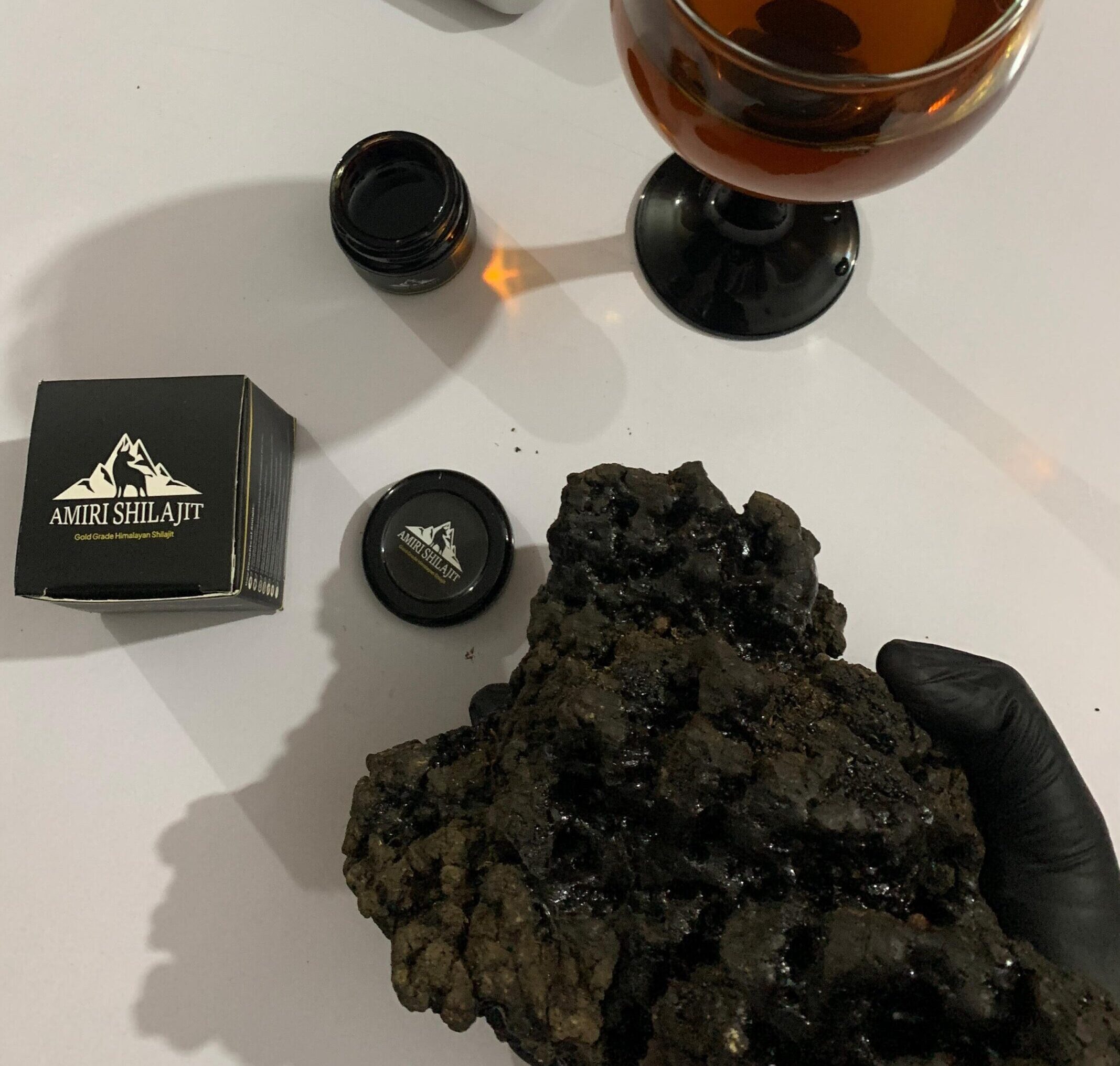 Shilajit sourced from 17000+ Feet