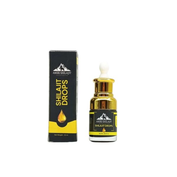 Pure Himalayan Shilajit Drops – Organic Liquid Shilajit